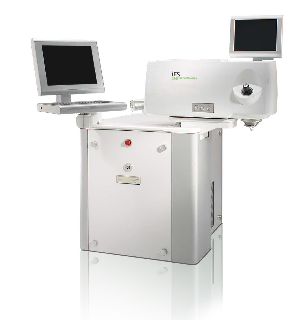 Hệ thống hỗ trợ tạo vạt trong phẫu thuật khúc xạ bằng laser iFS